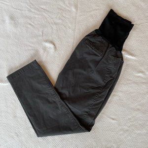 Gap Maternity Best Girlfriend Chino Pants Ankle Length Size 2